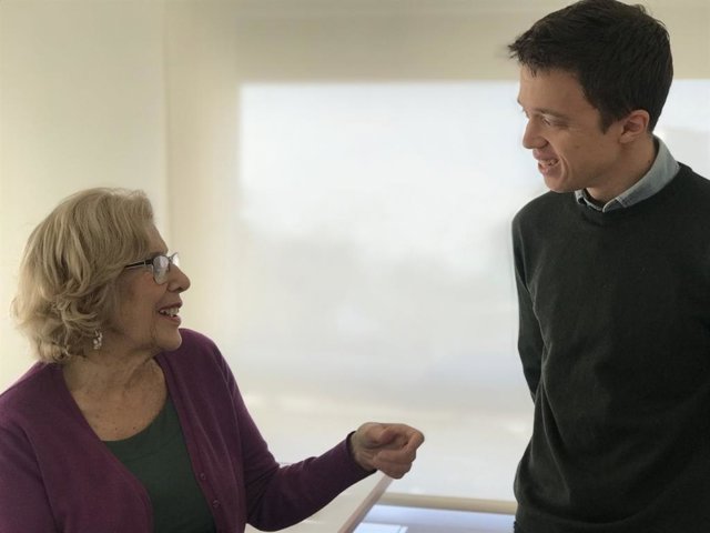 Más Madrid celebra su primer gran acto este sábado con un encuentro de Carmena y Errejón con voluntarios