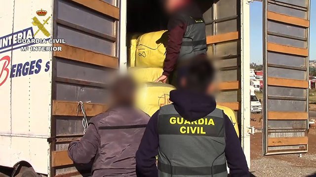 La Guardia Civil, en el marco de actuación de la Operación Calafate