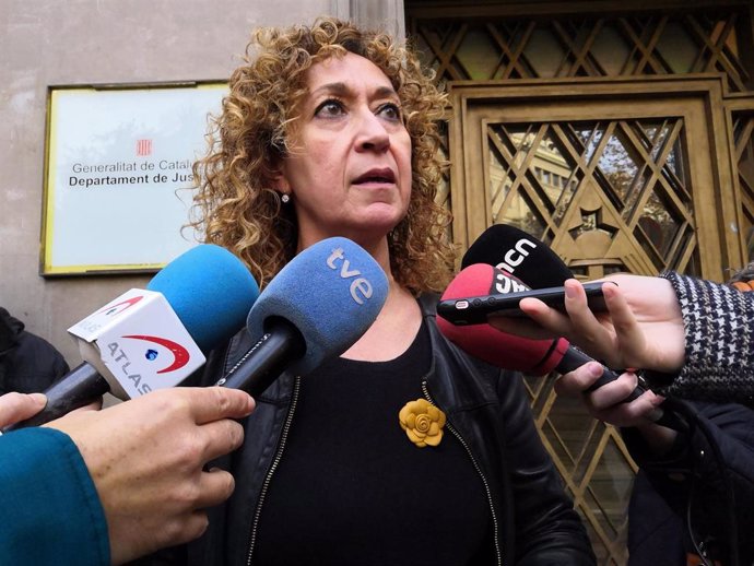 La consellera de Justicia de la Generalitat, Ester Capella
