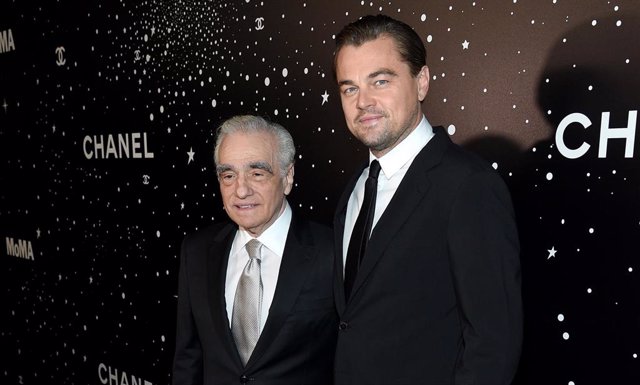 Martin Scorsese  y Leonardo DiCaprio