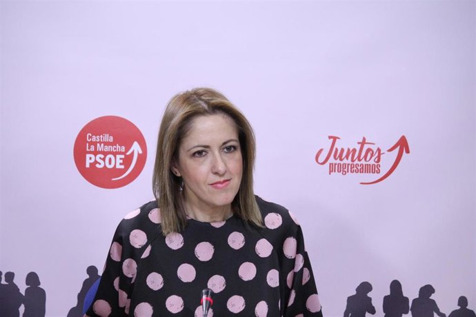 La portavoz del PSOE en C-LM, Cristina Maestre