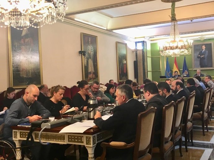 Pleno del Ayuntamiento de Oviedo