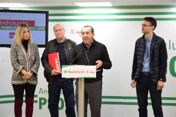 Ruiz Espejo, PSOE, en rueda de prensa