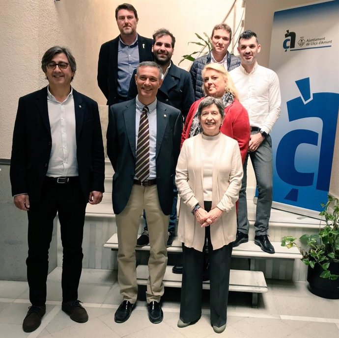 La delegada del Gobierno en Catalunya, Teresa Cunillera, en una visita al Ayunta