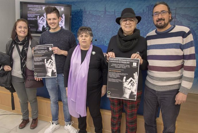 Presentación del concierto solidario en beneficio de Proem-Aid en Toledo