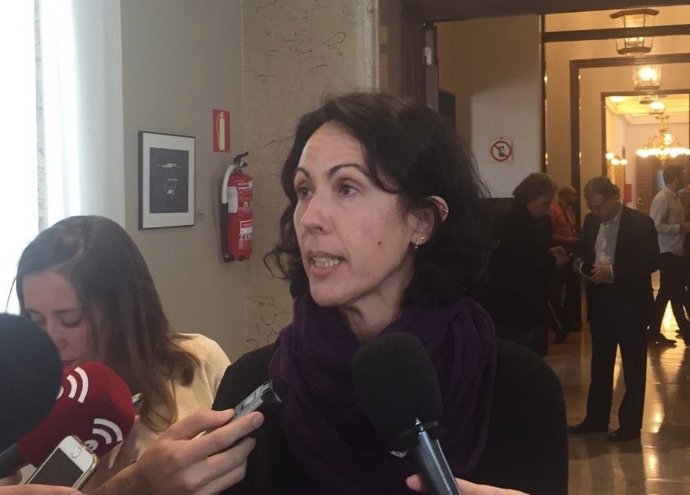 Eva García Sempere, diputada de Unidos Podemos 