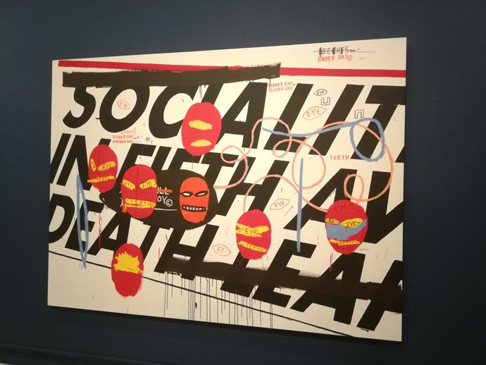 Trabajo colaborativo de Warhol y Basquiat, en 'Tiempos Convulsos' del IVAM