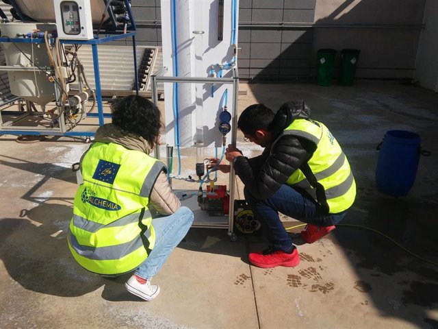 Las obras de 'Life Alchemia+' ya han comenzado en Alboloduy.