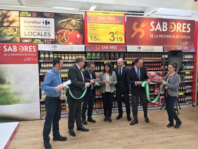 Sabores de la Provincia de Sevilla en el Carrefour de Camas