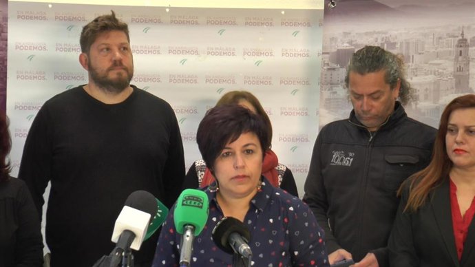 PAqui Macías podemos málaga candidata nico sguiglia candidato número 2 eleccione