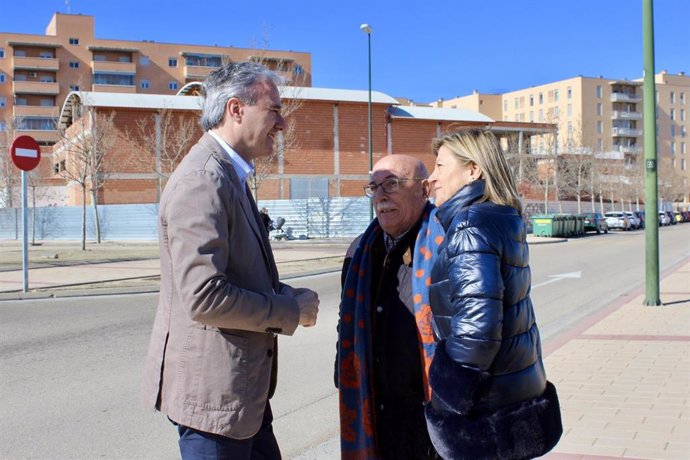 Jorge Azcón en Rosales del Canal