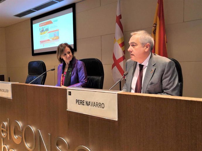 Cristina Gallach (Alta Comisionada del Gobierno para la Agenda 2030) Pere Navarr