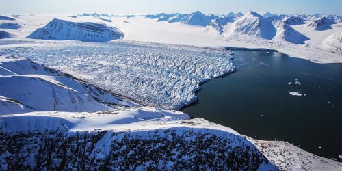 Glaciar en Spitsbergen