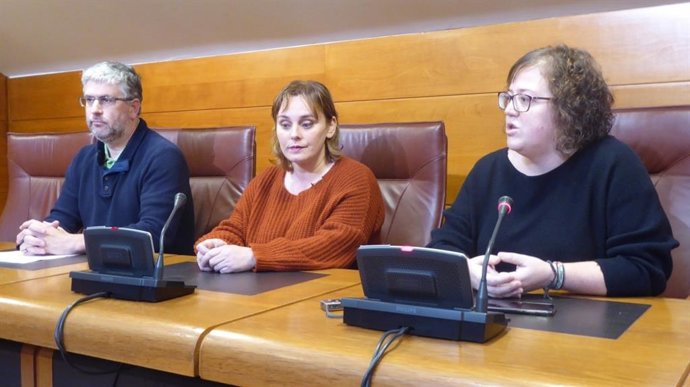 Goya, Verdejo y Ordóñez en la rueda de prensa