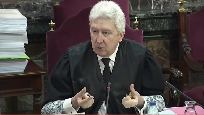 Fidel Cadena interviene durante la segunda jornada del juicio por el 'procés'