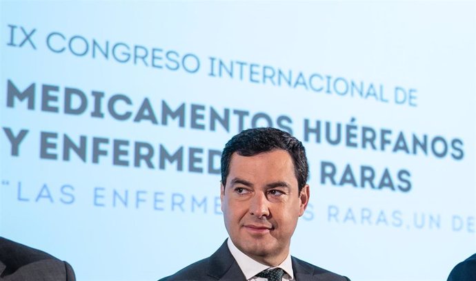  Juanma Moreno, inaugura el Congreso Internacional de Enfermedades Raras