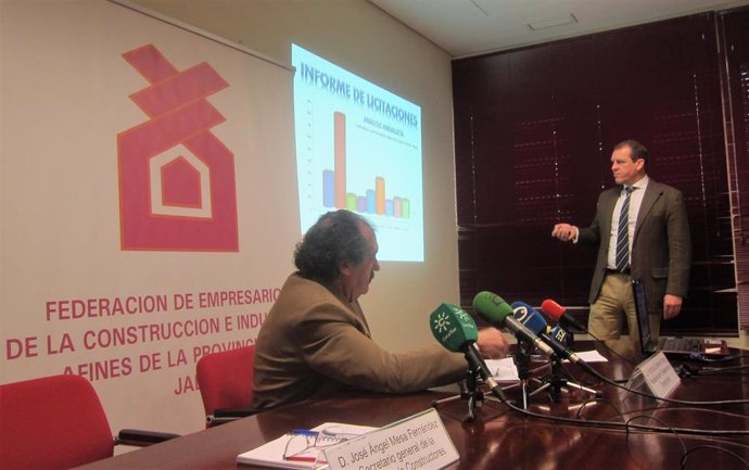 Presentación del Informe de Licitación de Obra Pública en Jaén 2018.