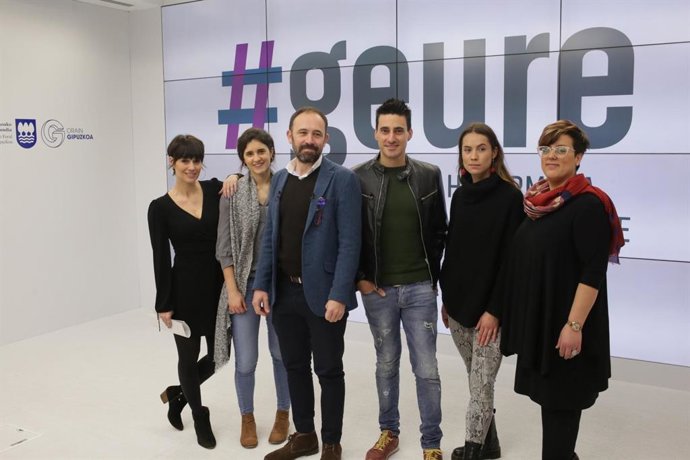 Presentación de la iniciativa 'Geure' de la Diputación de Gipuzkoa