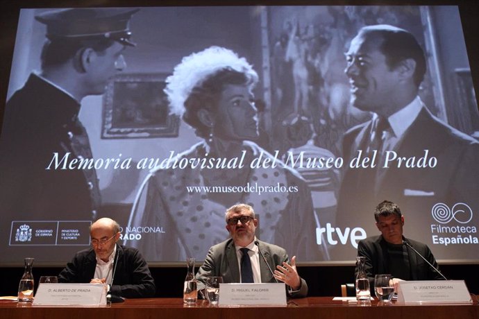 Presentación de la 'Memoria audiovisual del Museo del Prado'