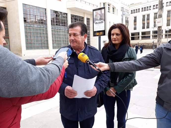 El portavoz del PSOE en El Ejido, José Miguel Alarcón