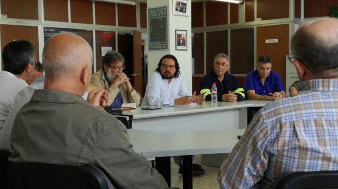 El coordinador provincial de IU, Fernando Macías