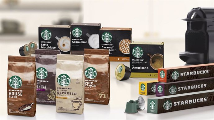 Nestlé presenta una gamma de productes Starbucks
