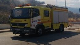 Un vehículo de bomberos de Cádiz en una imagen de archivo