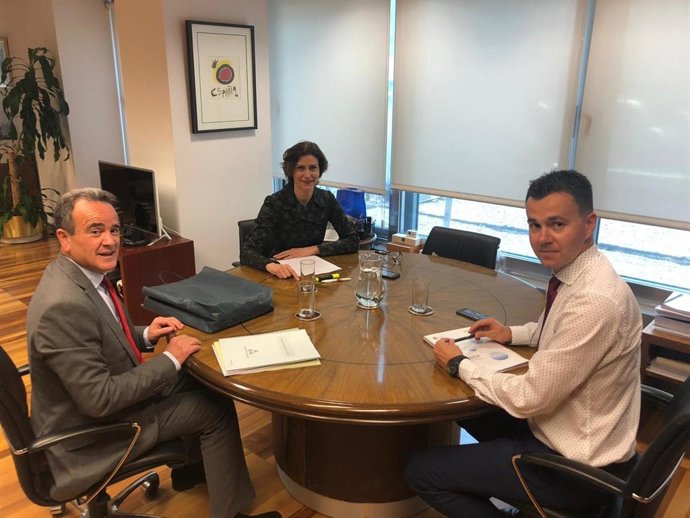 Sánchez Quero se ha reunido hoy con responsables de Turespaña en Madrid