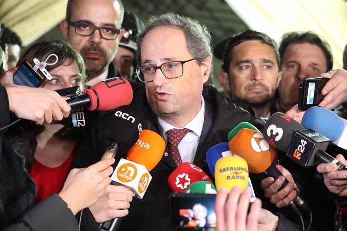El president de la Generalitat, Quim Torra