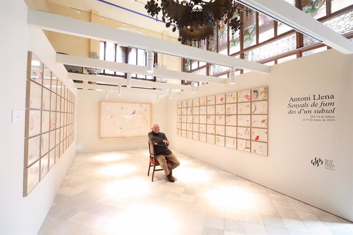 Antoni Llena exposa al Palau de la Música un centenar de dibuixos indits