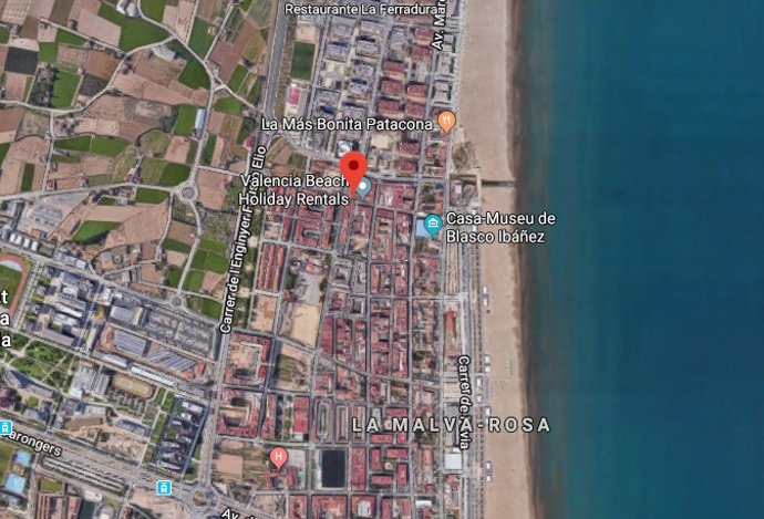 Entorno del atropello