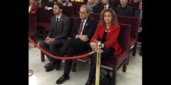 9. Torra defiende el rechazo a las cuentas y pide diálogo a Sánchez igualmente
