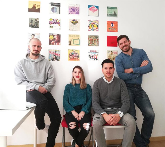 Equipo de la 'startup' sevillana FOOS