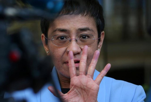 Maria Ressa, presidenta de Rappler, un medio crítico con Duterte