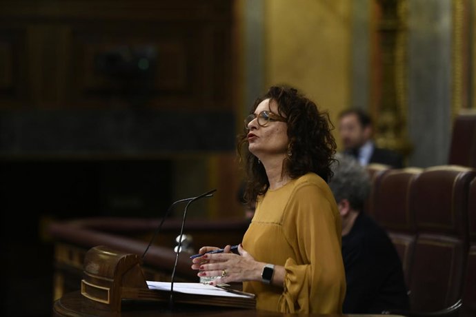 La ministra d'Hisenda, María Jesús Montero
