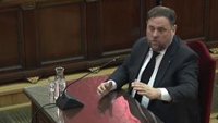 Junqueras diu que és un judici "polític" i es nega a contestar al fiscal i a la resta de les acusacions