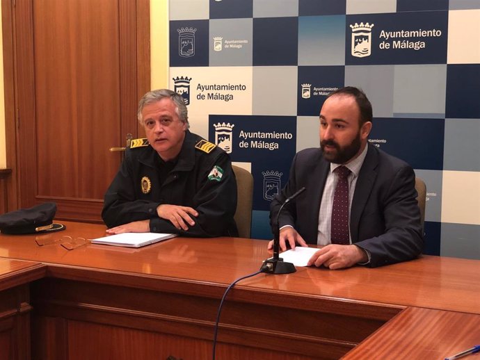 El concejal de Seguridad, Mario Cortés, presenta el Plan Director de la Policía 