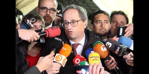7. Torra viajará hasta Mallorca este jueves para asistir al funeral de Aina Moll