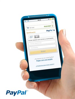 PayPal pago con móvil