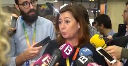 La presidenta del Govern, Francina Armengol, a Fitur