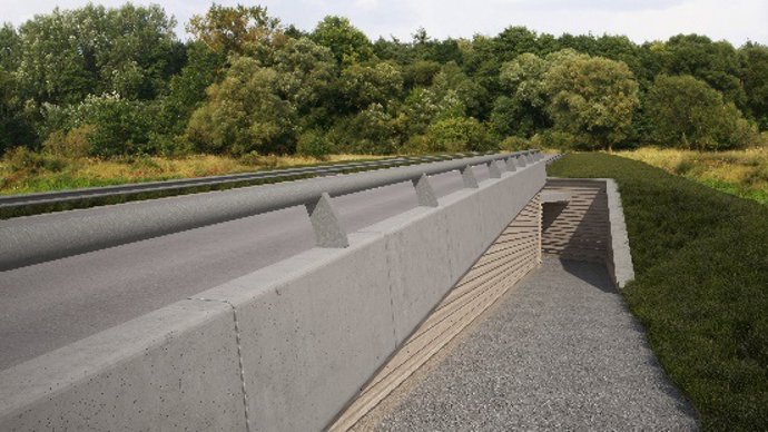 Fomento proyecta pasos inferiores en el Camino de Santiago