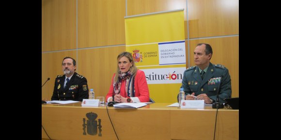 1. Extremadura mantiene las tasas más bajas de delitos del país, con un descenso en hurtos y robos con violencia
