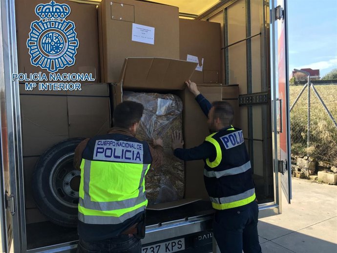 Actuación policial en Écija