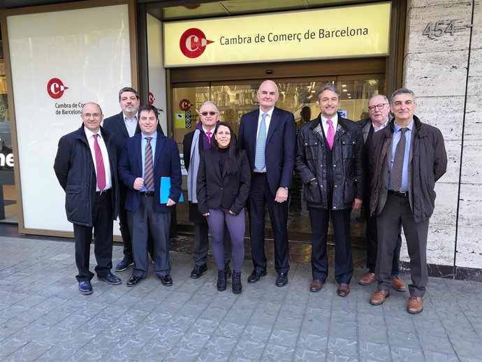 Ramon Masi formaliza su candidatura a la Cámara de Barcelona