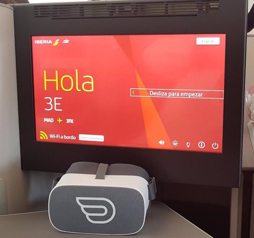 Iberia incorporará la realidad virtual a bordo