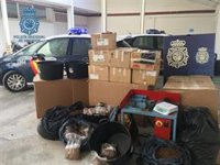 A prisión tres personas e incautados 530 kilos de tabaco de contrabando en Écija (Sevilla)