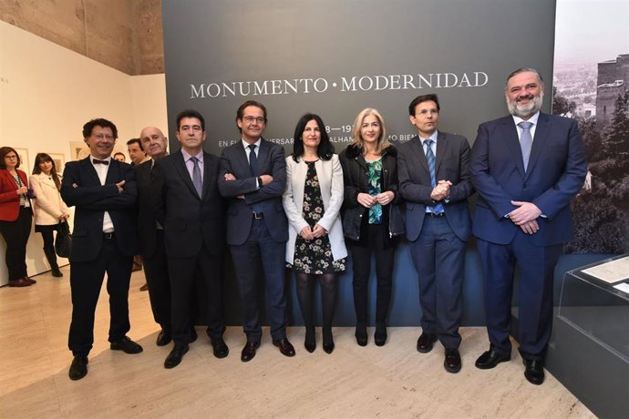 Inauguración de la muestra 'Monumento y Modernidad' en la Alhambra