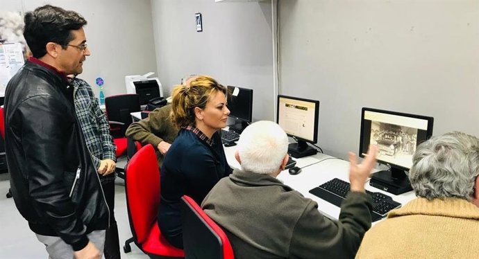 La diputada provincial, Elena Amaya