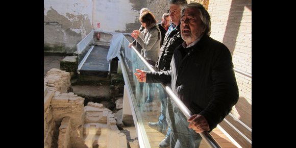 5. La Junta recupera un 'mikvé' judío en el solar anexo a la Sinagoga de Córdoba, que planea musealizar y hacer visitable