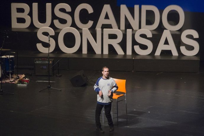 El Langui en el II Congreso de Valores de Buscando Sonrisas, en Santander
